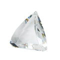 Vinduesdekoration 50x49mm Pendul Suncatcher facetteret trekant med kuppel