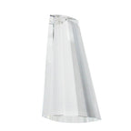 Vinduesornament 79x38mm Pendler-solfanger facetteret svingarm