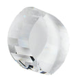 Vinduesdekoration 50x45mm Pendelsolfanger facetteret glas skrå cirkulær cylinder