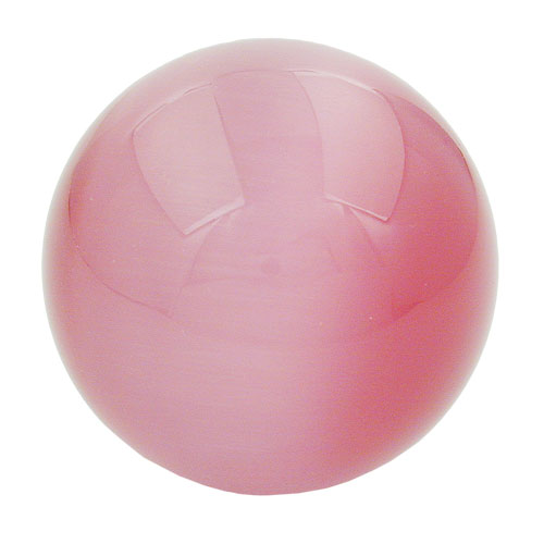 Kugle 52mm Pink Glas med Hyperion