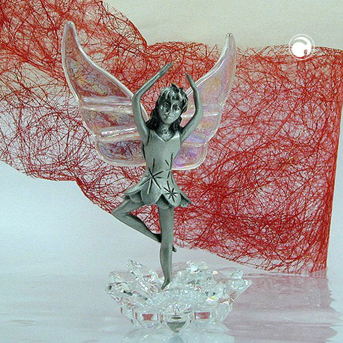 Borddekoration 68mm tinfigur alf i balletpositur