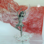 Borddekoration 68mm tinfigur alf i balletpositur