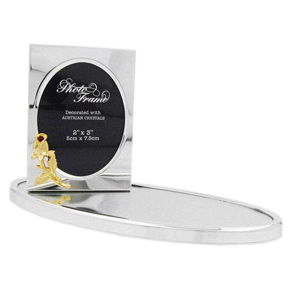 Billedramme med spejloverflade 160mm