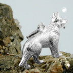 Vedhæng 14x20mm Shepherd Shiny Silver 925