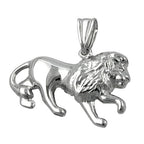Vedhæng 15x23 mm længde Skinnende Rhodium belagt sølv 925