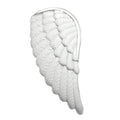 Vedhæng 28x14mm Angel Wings Matte Silver 925