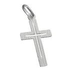 Vedhæng 23x13mm Diamant Diamant Sølv 925