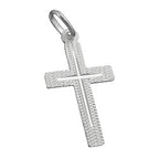 Vedhæng 23x13mm Diamant Diamant Sølv 925