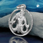 Vedhæng 15mm Zodiac Aquarius Sølv 925