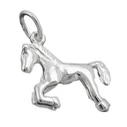 Pendler 15x13mm Horse Shiny Silver 925