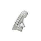Vedhæng 16x7mm Zirconia Shiny Silver 925