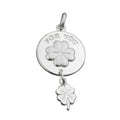 Vedhæng 28x14mm Shamrock TIL DIG med Shamrock Pendulum Silver 925