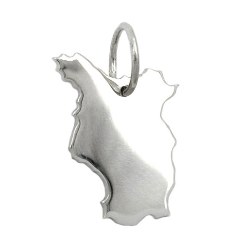 Vedhæng 20x14,5mm FRG Brandenburg Blank Silver 925