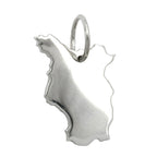 Vedhæng 20x14,5mm FRG Brandenburg Blank Silver 925