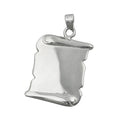 Hængende Dokumentrulle 22x15mm Blank Sølv 925