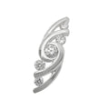 Pendel 22x7mm med 5 zirkonia Shiny Silver 925