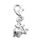 Vedhæng 10mm charm Sailor's Grave Shiny Silver 925