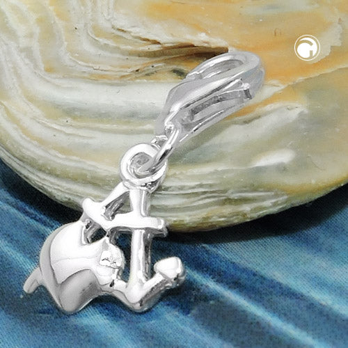 Vedhæng 10mm charm Sailor's Grave Shiny Silver 925
