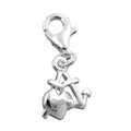 Vedhæng 10mm charm Sailor's Grave Shiny Silver 925