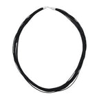 Kæde 14 snorbind med 5mm lås Sølv 925 45 cm