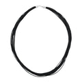 Kæde 14 snorbind med 5mm lås Sølv 925 45 cm