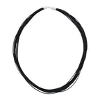 Kæde 14 snorbind med 5mm lås Sølv 925 45 cm