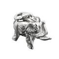 Vedhæng 19x14x9mm elefantvedhæng Rhodiumbelagt sølv 925