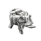 Vedhæng 19x14x9mm elefantvedhæng Rhodiumbelagt sølv 925