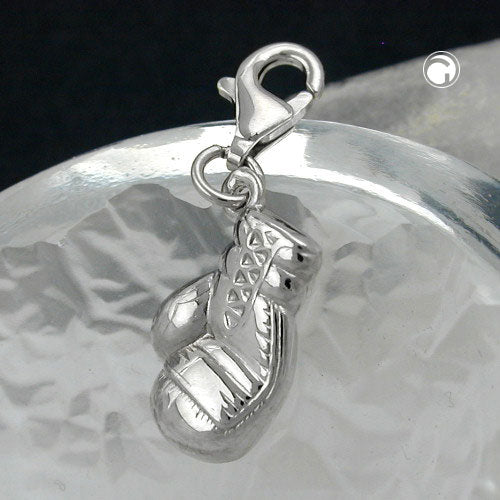 Vedhæng 15x10mm charm boksehandske sølv 925