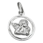 Pendler 15mm Angel Glossy, sølv 925