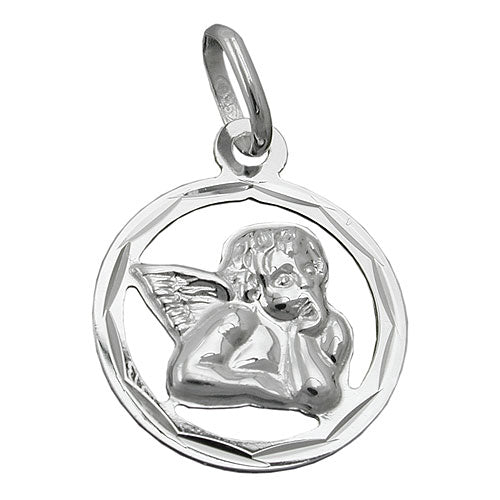 Pendler 15mm Angel Glossy, sølv 925