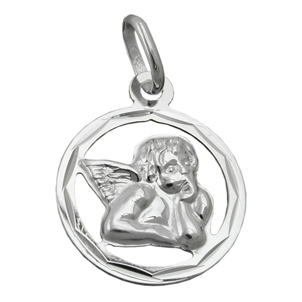 Pendler 15mm Angel Glossy, sølv 925