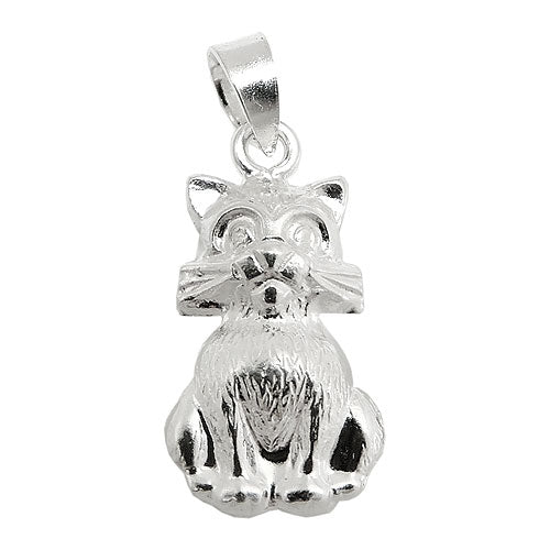 Pendel 15x9mm Cat Blanky Silver 925