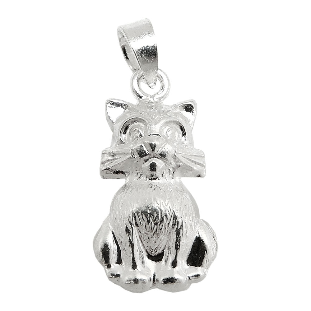 Pendel 15x9mm Cat Blanky Silver 925