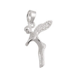 Vedhæng 18x12mm Elf Shiny Silver 925