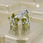 Ørestikker 6mm stjerne Cubic zirkonia Jonquil Helloliv sølv 925