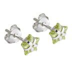 Ørestikker 6mm stjerne Cubic zirkonia Jonquil Helloliv sølv 925
