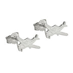 Ørestikker 12x5mm Lille Motorfly Sølv 925