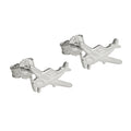 Ørestikker 12x5mm Lille Motorfly Sølv 925