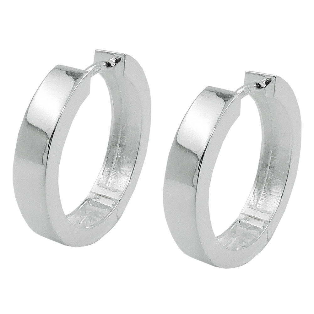 Ramme 19x4mm Hængsel Blank Sølv 925