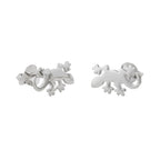 Ørestik 11x6mm halevoks skinnende sølv 925